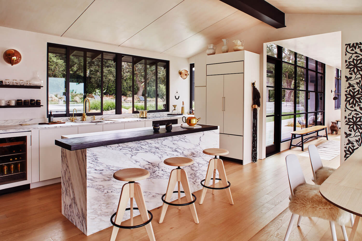 montecito_cabinets_woodwork_01 Modern Montecito custom kitchen